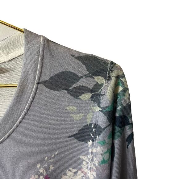 Soft Surrounding Lightweight Floral Top Knit Size P-XS - Picture 2 of 11